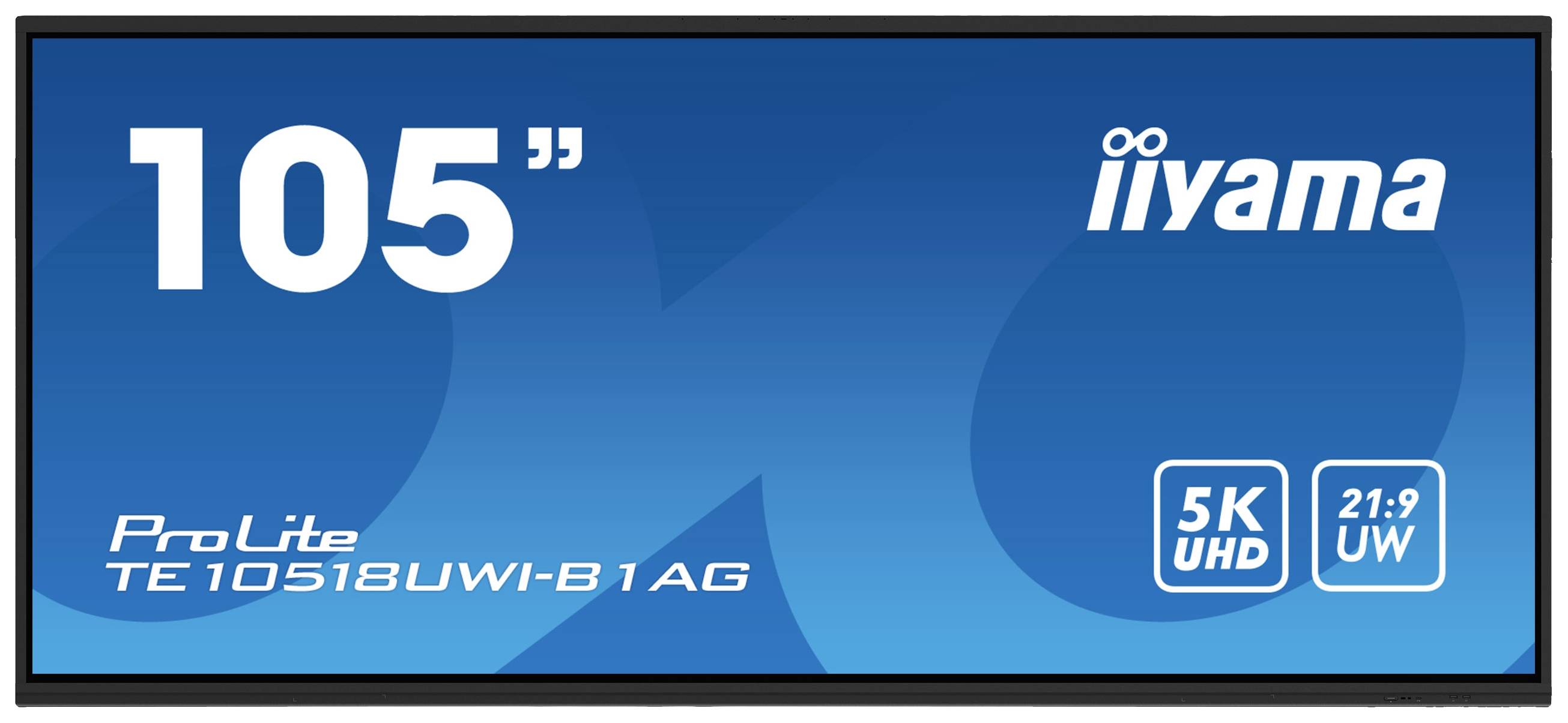 Iiyama ProLite TE10518UWI-B1AG Digital Signage Display 266.7cm (105 Zoll) 5120 x 2160 Pixel 16/7 Touchscreen