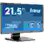 Iiyama ProLite T2252MSC-B2 Touchscreen-Monitor EEK: C (A - G) 54.6 cm (21.5 Zoll) 1920 x 1080 Pixel 16:9 5 ms HDMI®, DisplayPort, Kopfhörer-Buchse