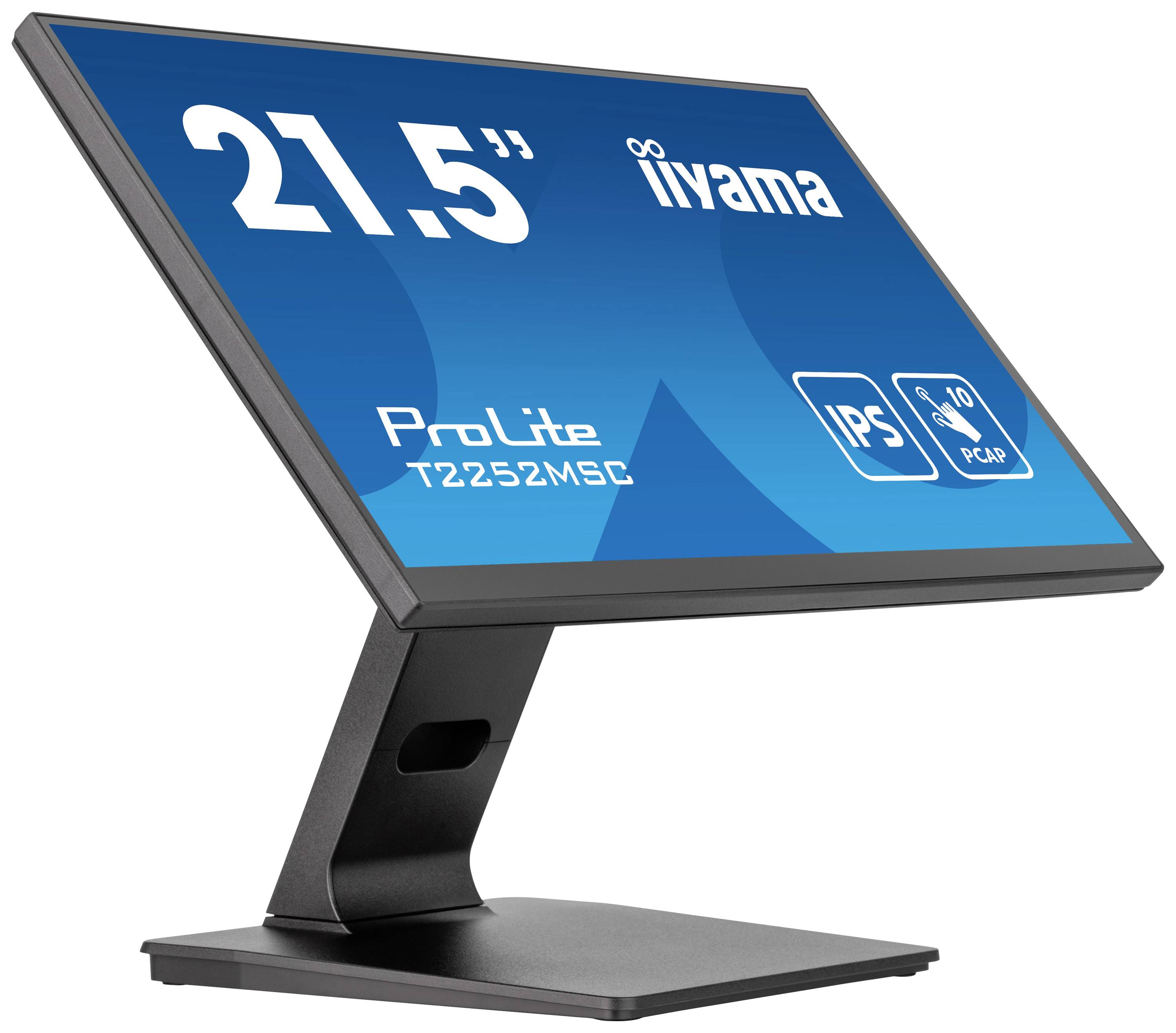 Iiyama ProLite T2252MSC-B2 Touchscreen-Monitor EEK: C (A - G) 54.6cm (21.5 Zoll) 1920 x 1080 Pixel 16:9 5 ms HDMI®, DisplayPort