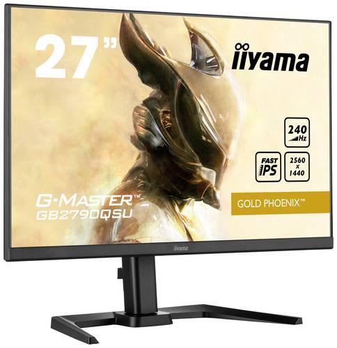 Iiyama G-Master Gold GB2790QSU-B5 LCD-Monitor EEK F (A - G) 68.6cm (27 Zoll) 2560 x 1440 Pixel 16:9