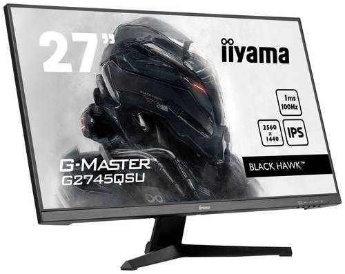 Iiyama G-MASTER Black Hawk G2745QSU-B1 LCD-Monitor EEK E (A - G) 68.6cm (27 Zoll) 2560 x 1440 Pixel
