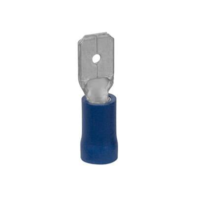 ABB 7TCA301310R0074 Flachsteckhülse Blau