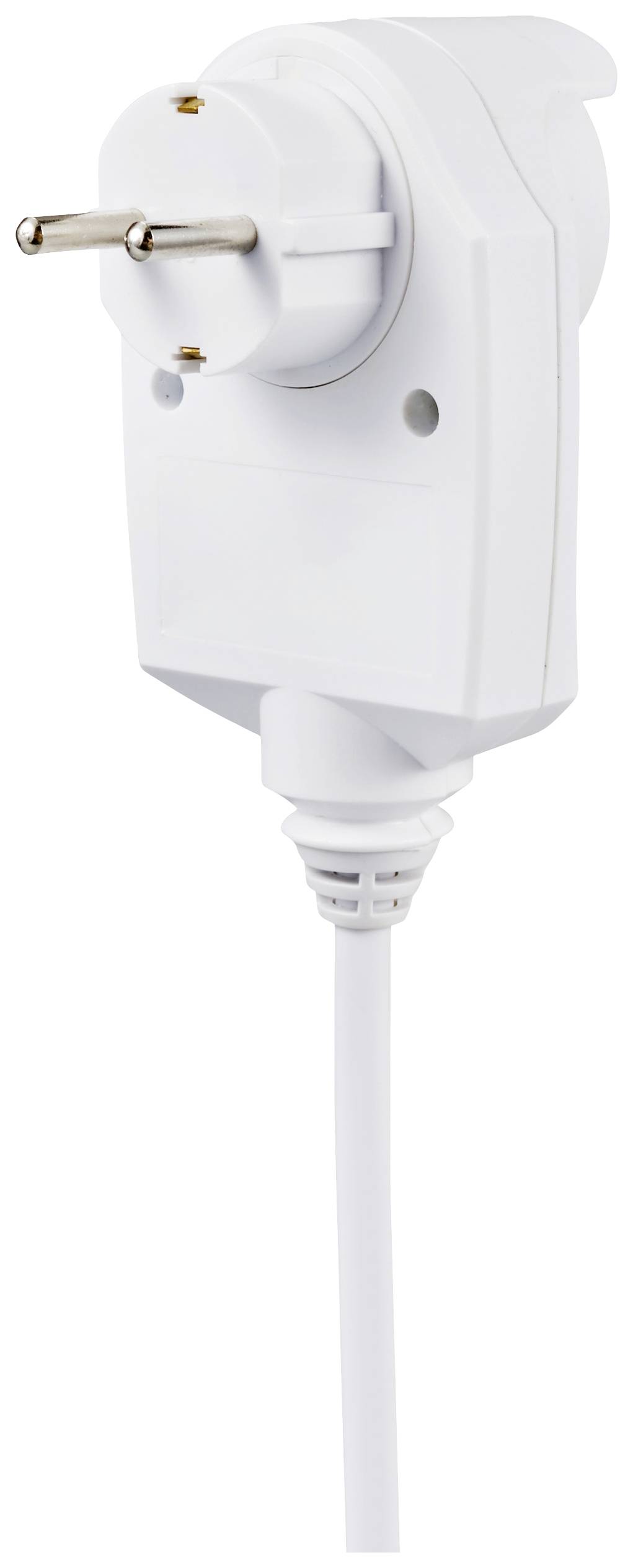 Sygonix SY-6248190 Strom Verlängerungskabel 16A Weiß 1.50m H05VV-F 3G 1,5mm²