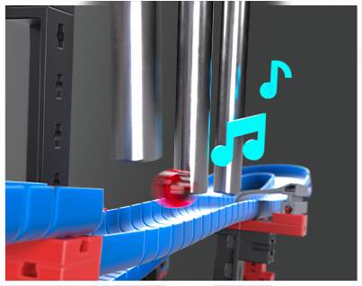 Fischertechnik 571899 Marble Competition Sound Bausatz ab 8 Jahre