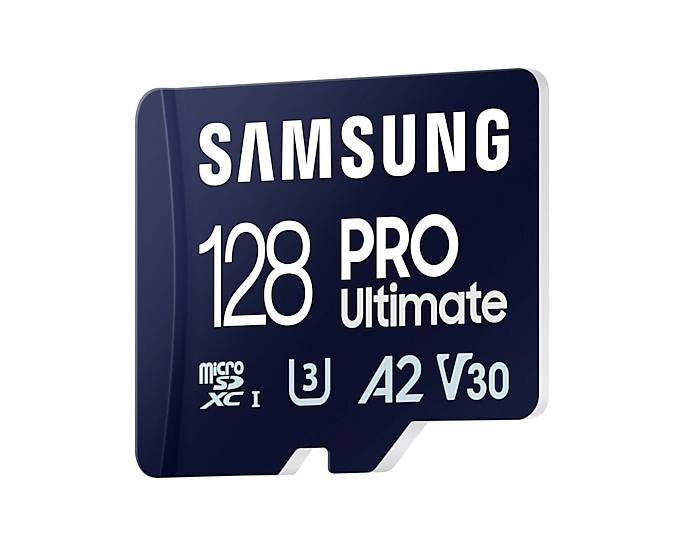 Samsung PRO Ultimate microSD-Karte 128 GB Class 3 UHS-I , v30 Video Speed Class, A2 Application Per