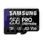 Samsung PRO Ultimate microSD-Karte 256 GB Class 3 UHS-I , v30 Video Speed Class, A2 Application Performance Class inkl. USB-Kartenleser