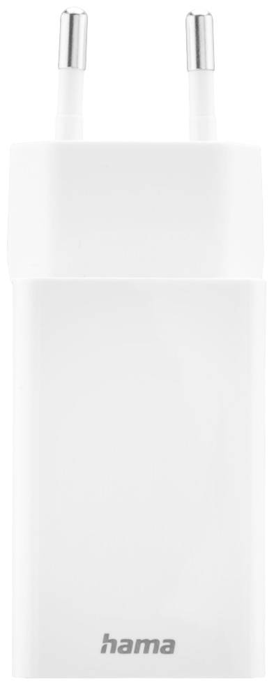 Hama 00201993 USB Ladegerät 45W 1x USB-A, 1x USB-C® USB PD Weiß Innenbereich USB Power Delivery (USB-PD)