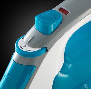 Russell Hobbs Dampfbügeleisen Blau-Weiß 2400W