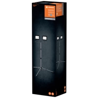 LEDVANCE WORKLIGHT VAL 2X30W LED-Baustrahler Stativlänge (max.): 1800mm 60.00W 6000lm Kaltweiß 4058075831414 LEDVANCE WORKLIGHT VAL 2X30W LED-Baustrahler Stativlänge (max.): 1800mm 60.00W 6000lm Kaltweiß 4058075831414