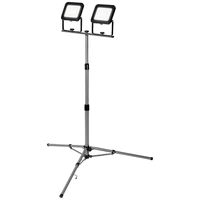 LEDVANCE WORKLIGHT VAL 2X30W LED-Baustrahler Stativlänge (max.): 1800mm 60.00W 6000lm Kaltweiß 4058075831414 LEDVANCE WORKLIGHT VAL 2X30W LED-Baustrahler Stativlänge (max.): 1800mm 60.00W 6000lm Kaltweiß 4058075831414