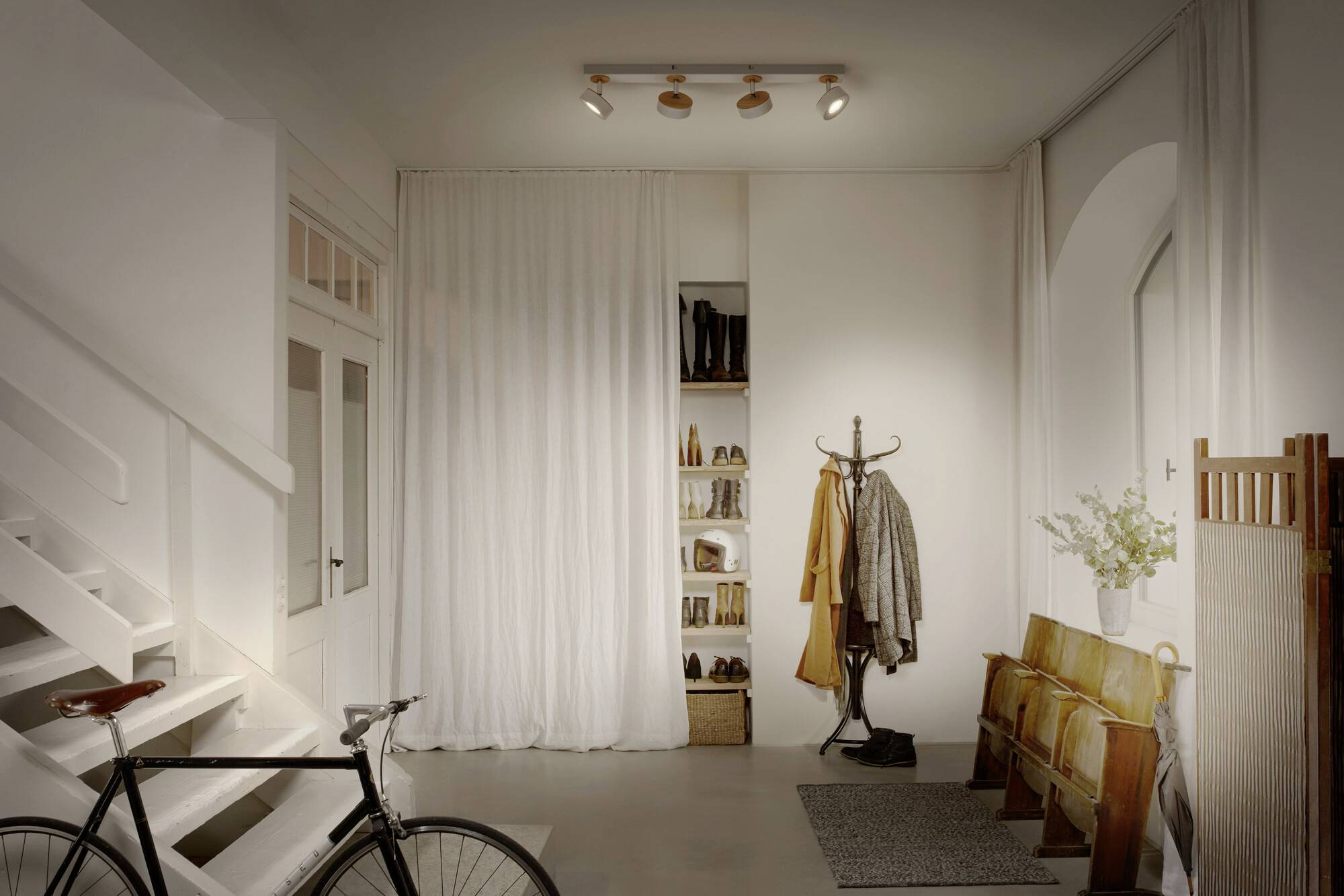 LEDVANCE 4058075827943 DECOR SPOT PLUTO 698MM LED-Aufbauleuchte LED 19.20W Weiß