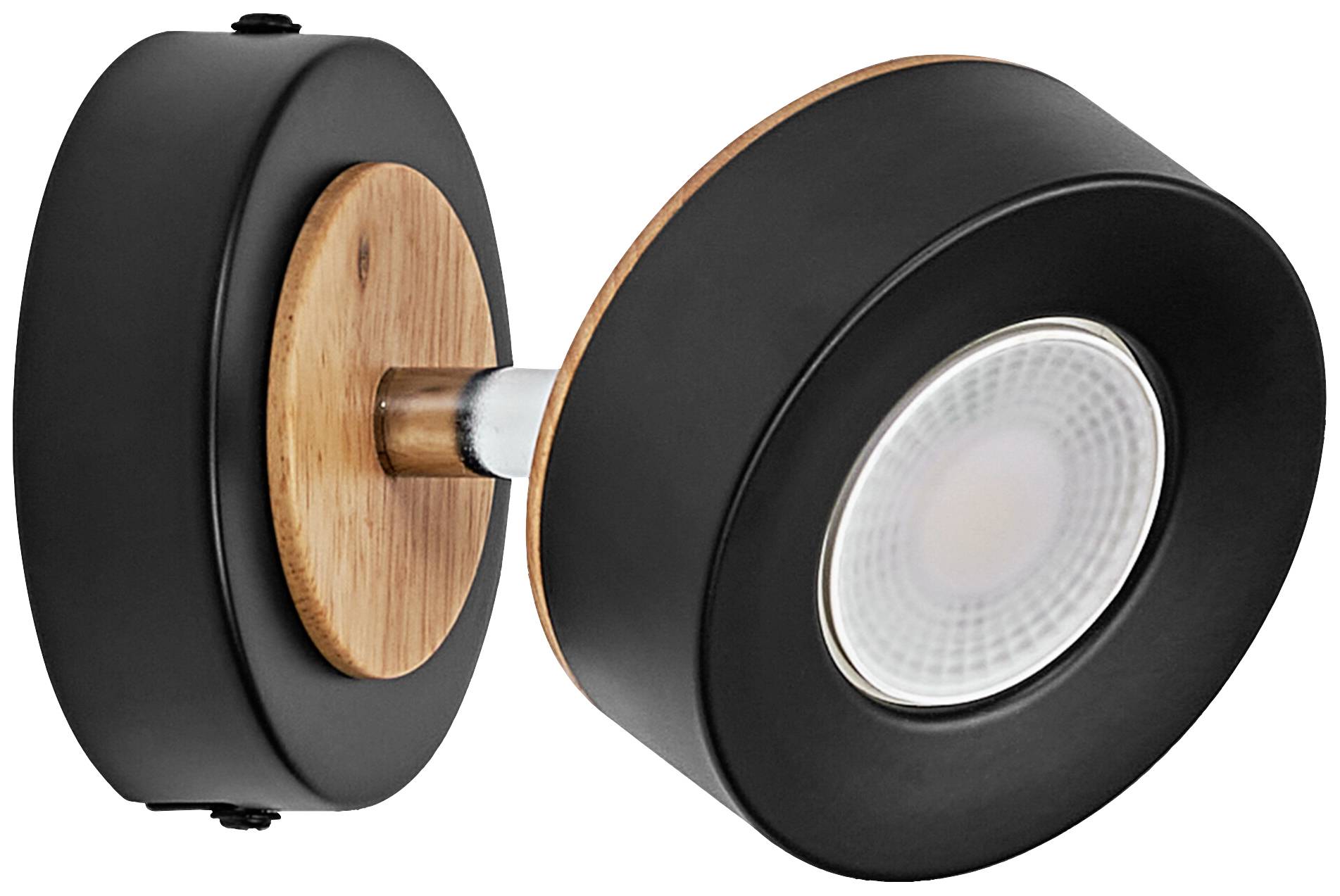 LEDVANCE 4058075833395 DECOR SPOT PLUTO 90MM LED-Aufbauleuchte LED 4.80W Schwarz