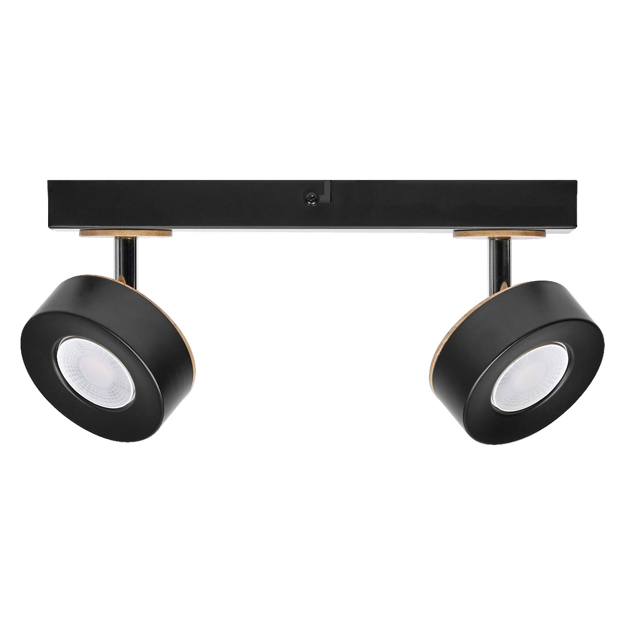 LEDVANCE 4058075833418 DECOR SPOT PLUTO 298MM LED-Aufbauleuchte LED 9.60W Schwarz