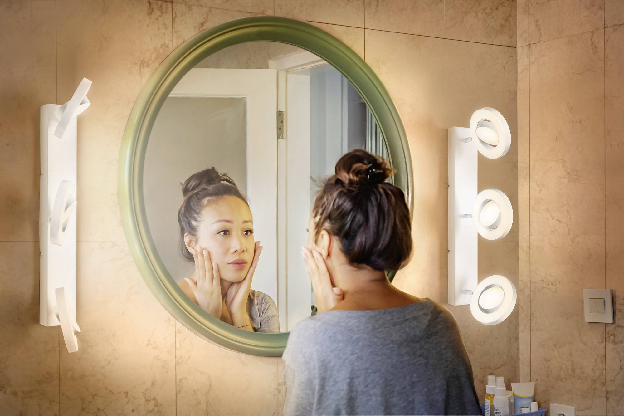 LEDVANCE 4058075828001 DECOR SPOT SATURN LED-Aufbauleuchte LED 29.00W Weiß