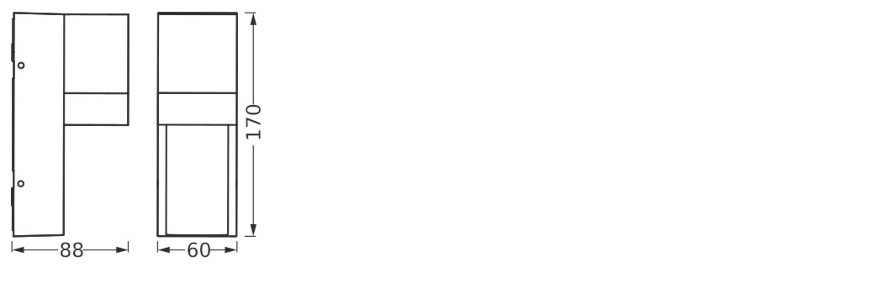 LEDVANCE ENDURA CLASSIC ISIDOR 4099854183003 Außenwandleuchte GU10 Grau