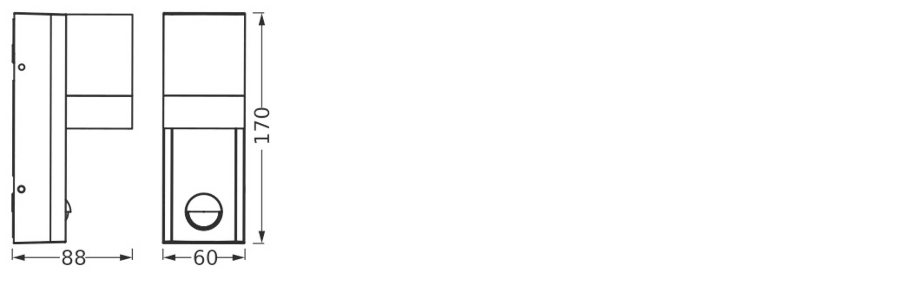 LEDVANCE ENDURA CLASSIC ISIDOR 4099854183027 Außenwandleuchte GU10 Grau