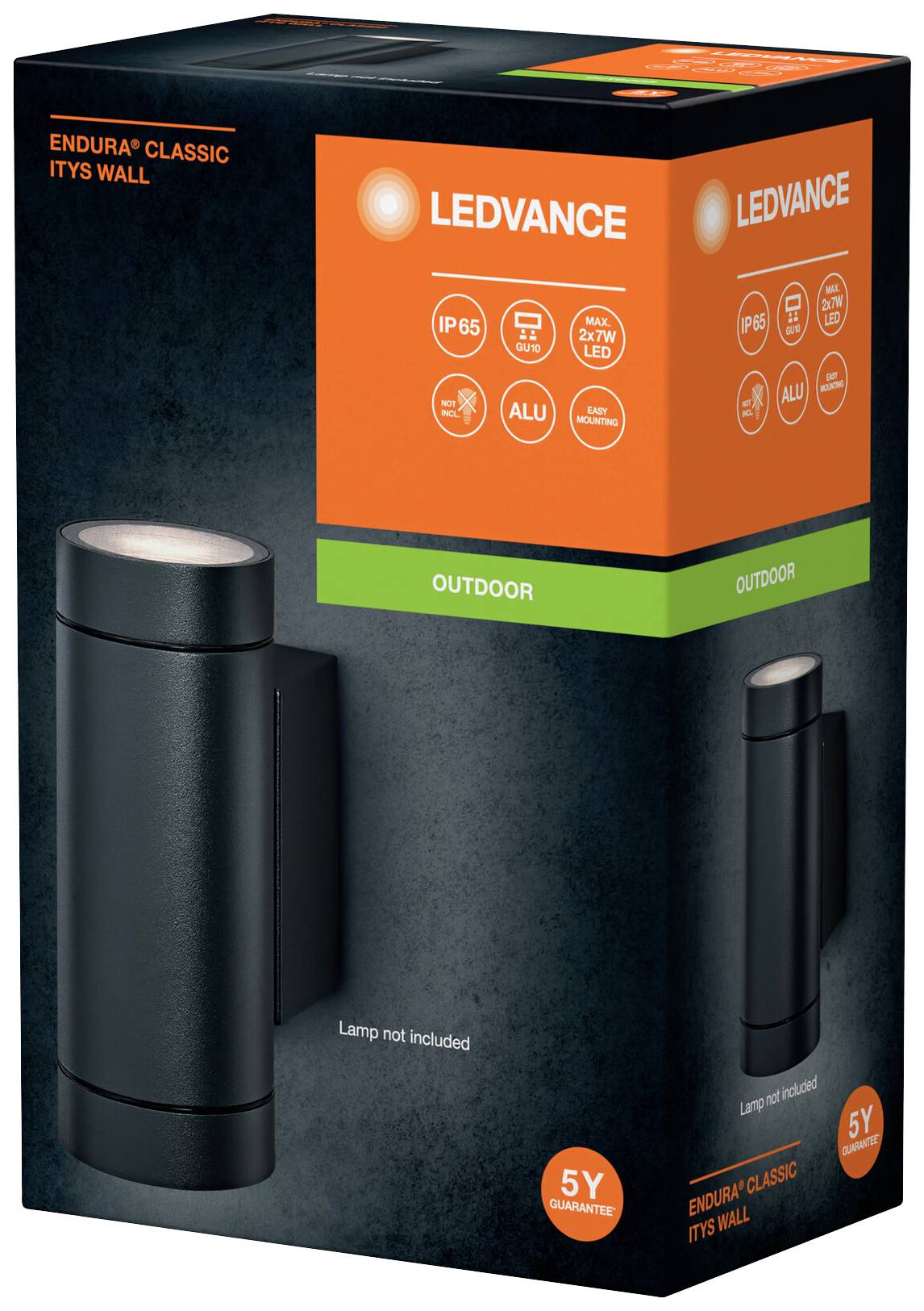 LEDVANCE ENDURA CLASSIC ITYS 4099854183041 Außenwandleuchte GU10 Grau