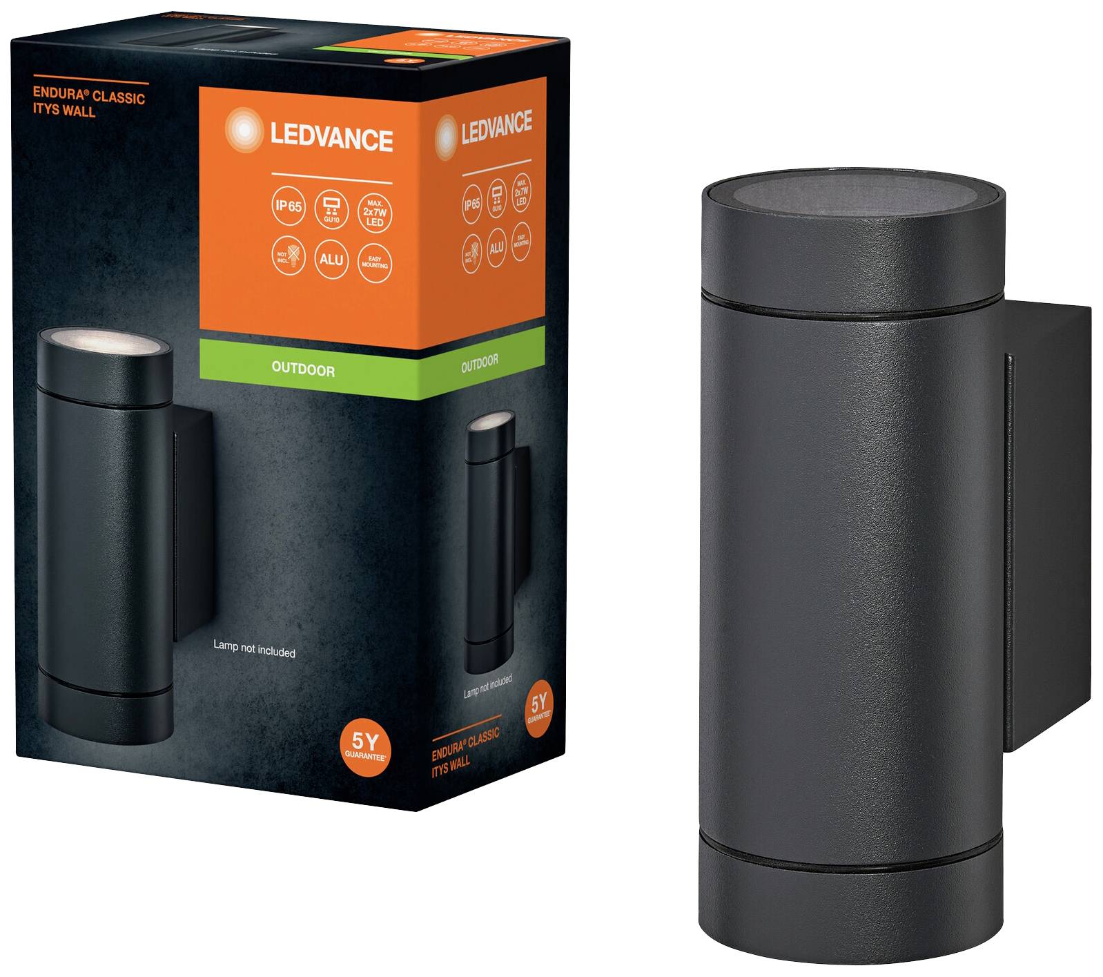 LEDVANCE ENDURA CLASSIC ITYS 4099854183041 Außenwandleuchte GU10 Grau