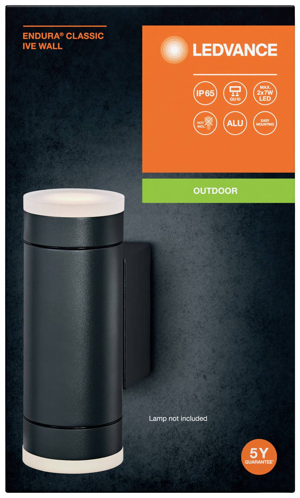 LEDVANCE ENDURA CLASSIC IVE 4099854183065 Außenwandleuchte GU10 Grau
