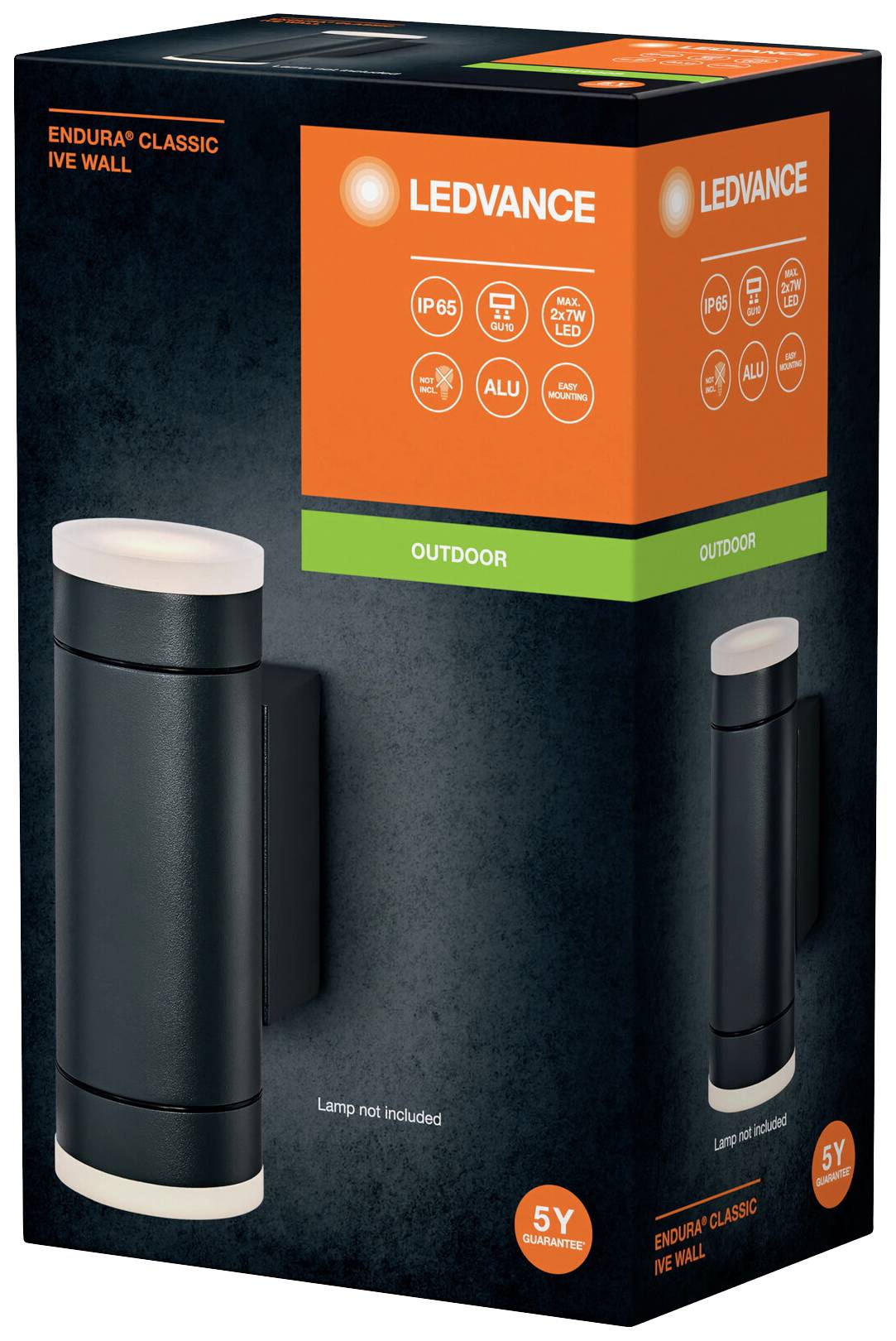 LEDVANCE ENDURA CLASSIC IVE 4099854183065 Außenwandleuchte GU10 Grau