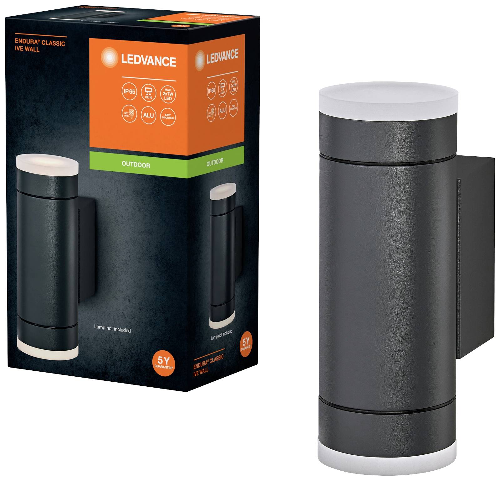 LEDVANCE ENDURA CLASSIC IVE 4099854183065 Außenwandleuchte GU10 Grau