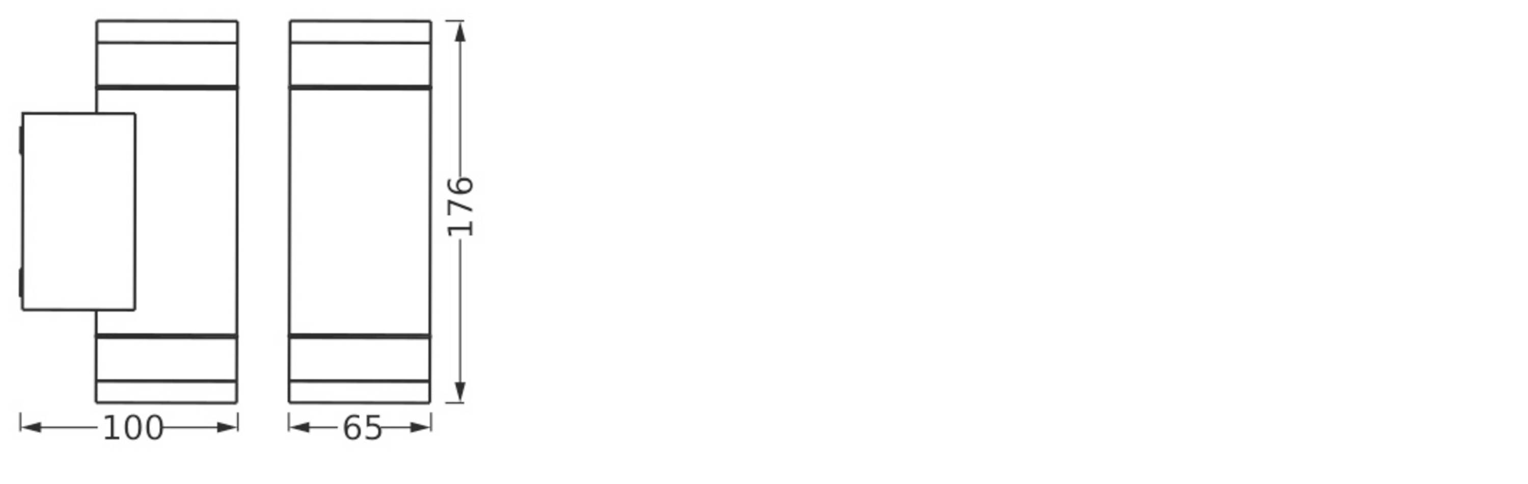 LEDVANCE ENDURA CLASSIC IVE 4099854183065 Außenwandleuchte GU10 Grau