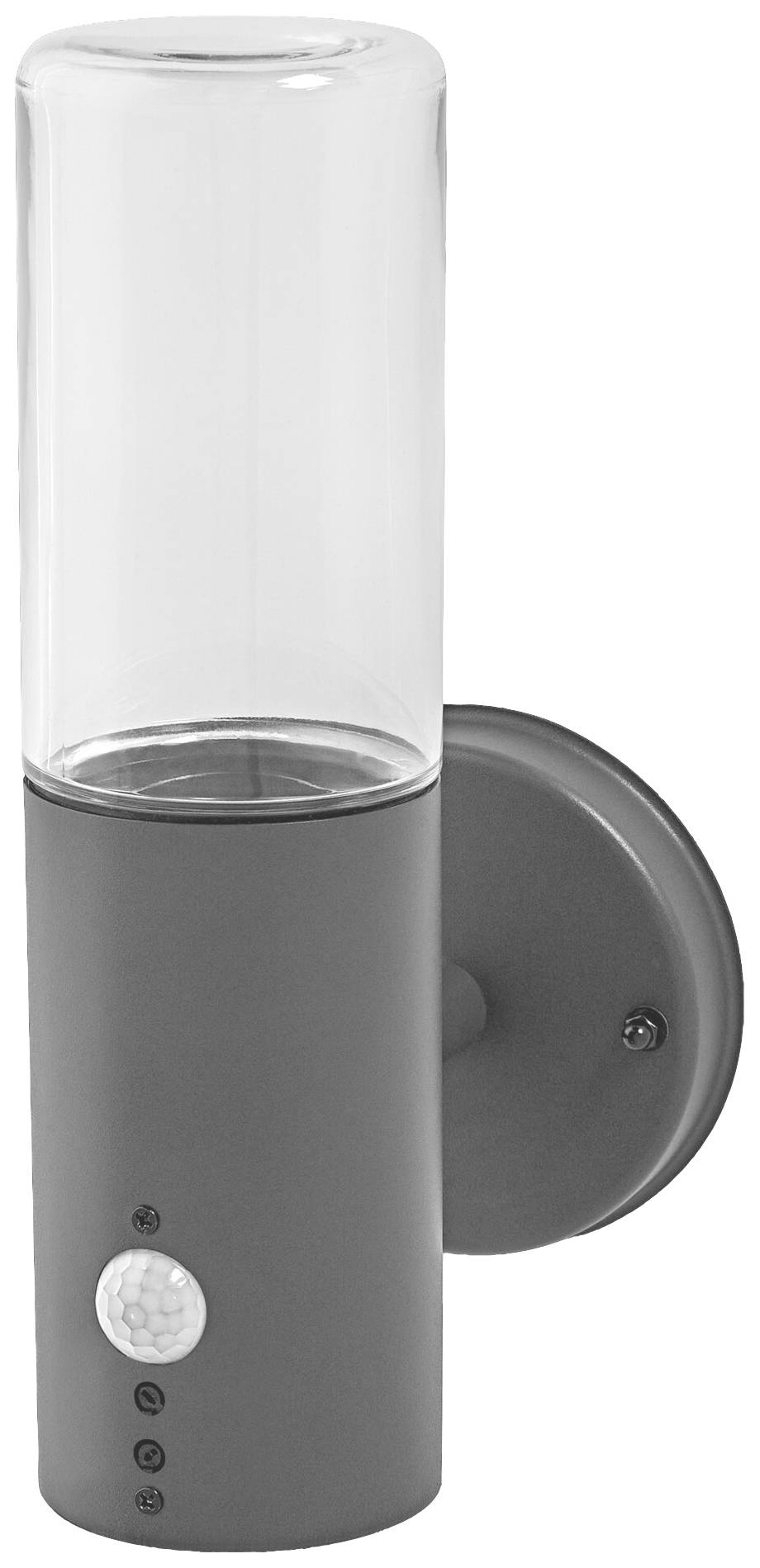 LEDVANCE ENDURA CLASSIC FIGO 4058075834866 Außenwandleuchte mit Bewegungsmelder E27 Grau