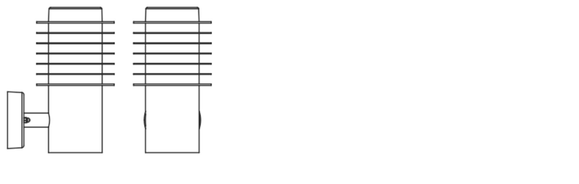 LEDVANCE ENDURA STYLE RONDO 4058075835108 LED-Außenwandleuchte LED 9.00W Stahl