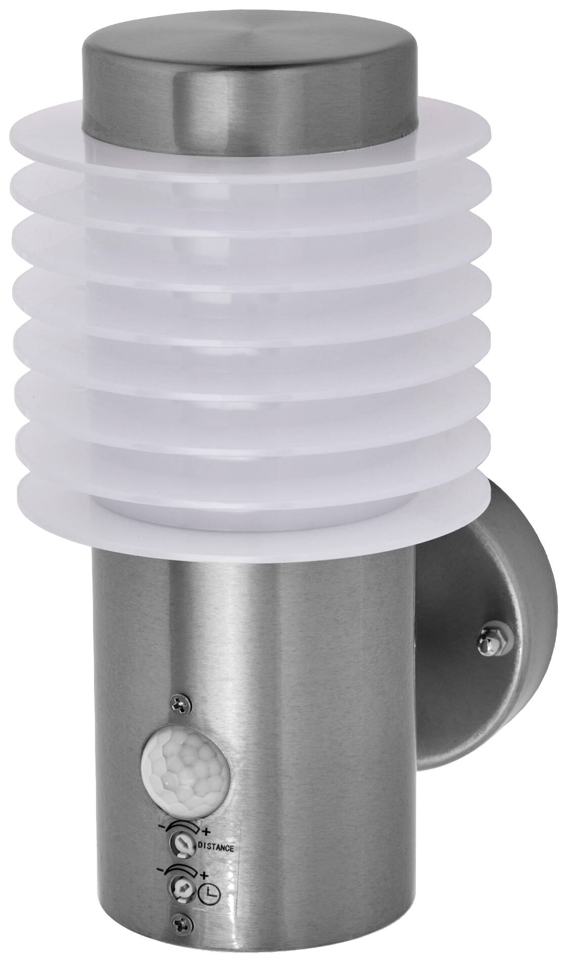 LEDVANCE ENDURA STYLE RONDO 4058075835122 LED-Außenwandleuchte mit Bewegungsmelder LED 9.50W Stahl