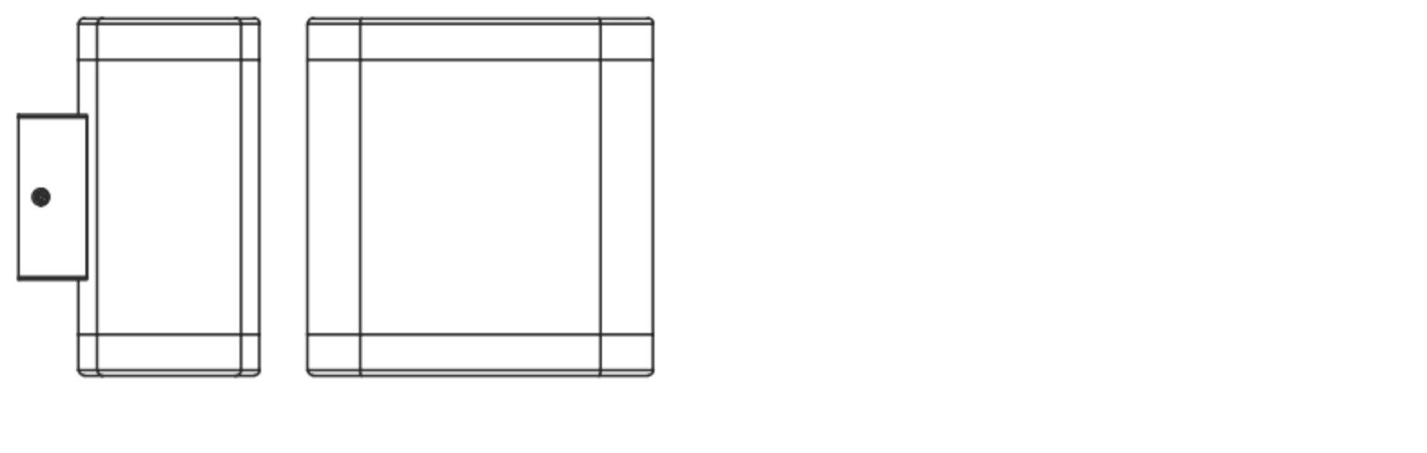 LEDVANCE ENDURA STYLE DALLAS 4058075835184 LED-Außenwandleuchte LED 9.00W Grau