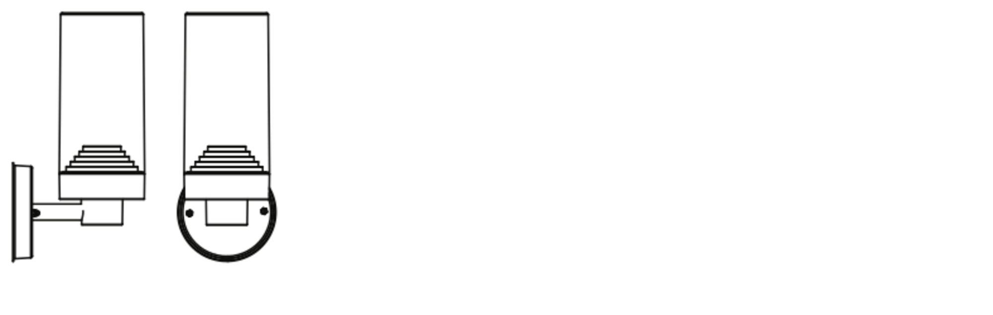 LEDVANCE ENDURA CLASSIC AMBER 4058075835061 Außenwandleuchte E27 Grau