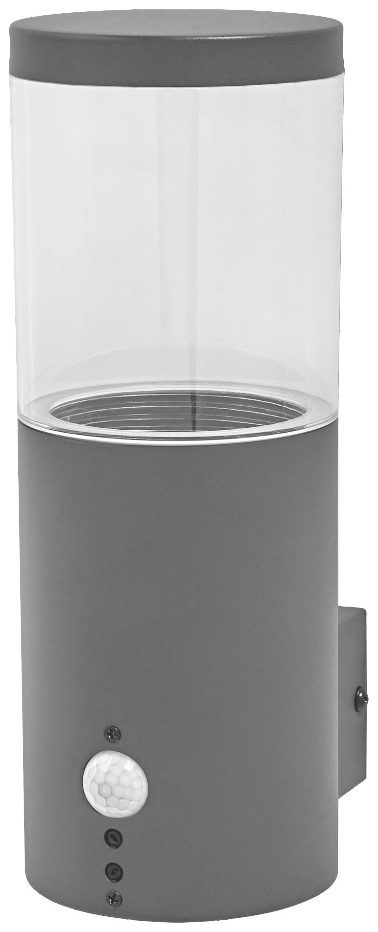 LEDVANCE ENDURA CLASSIC EBRO 4058075835009 Außenwandleuchte mit Bewegungsmelder E27 Grau