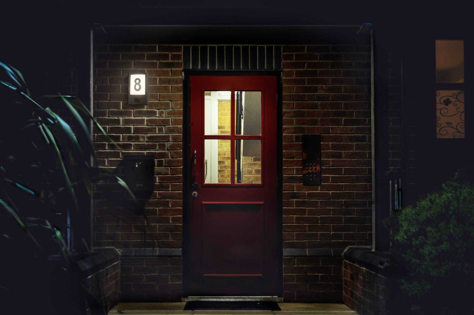 LEDVANCE ENDURA STYLE ENTRANCE 4099854185274 LED-Außenwandleuchte mit Bewegungsmelder LED 13.00W Grau