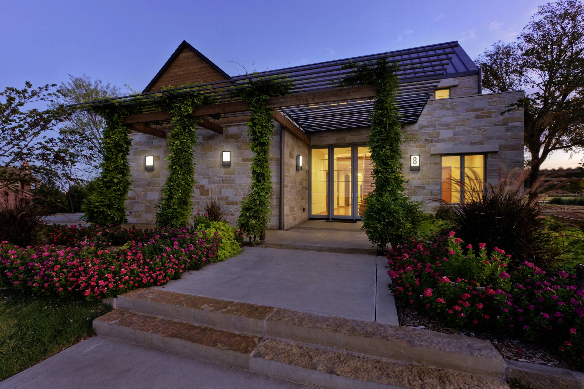 LEDVANCE ENDURA STYLE ENTRANCE 4099854185328 LED-Außenwandleuchte 12.50W Grau