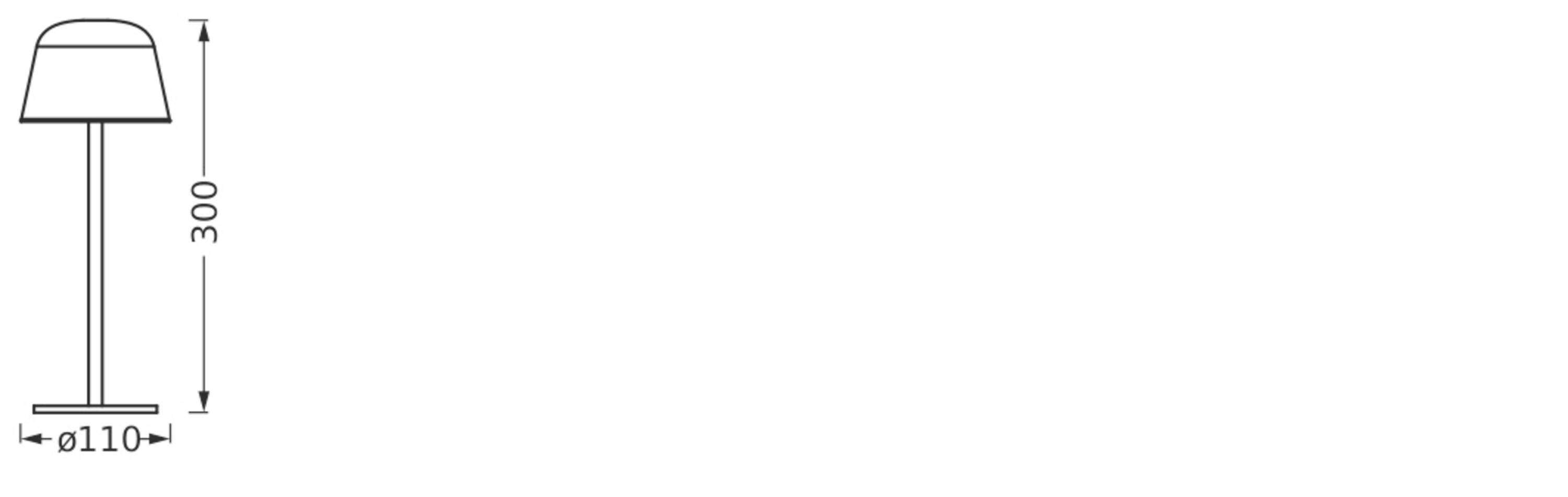 LEDVANCE ENDURA STYLE STAN 4099854185342 LED-Tischlampe LED 2.50W Beige