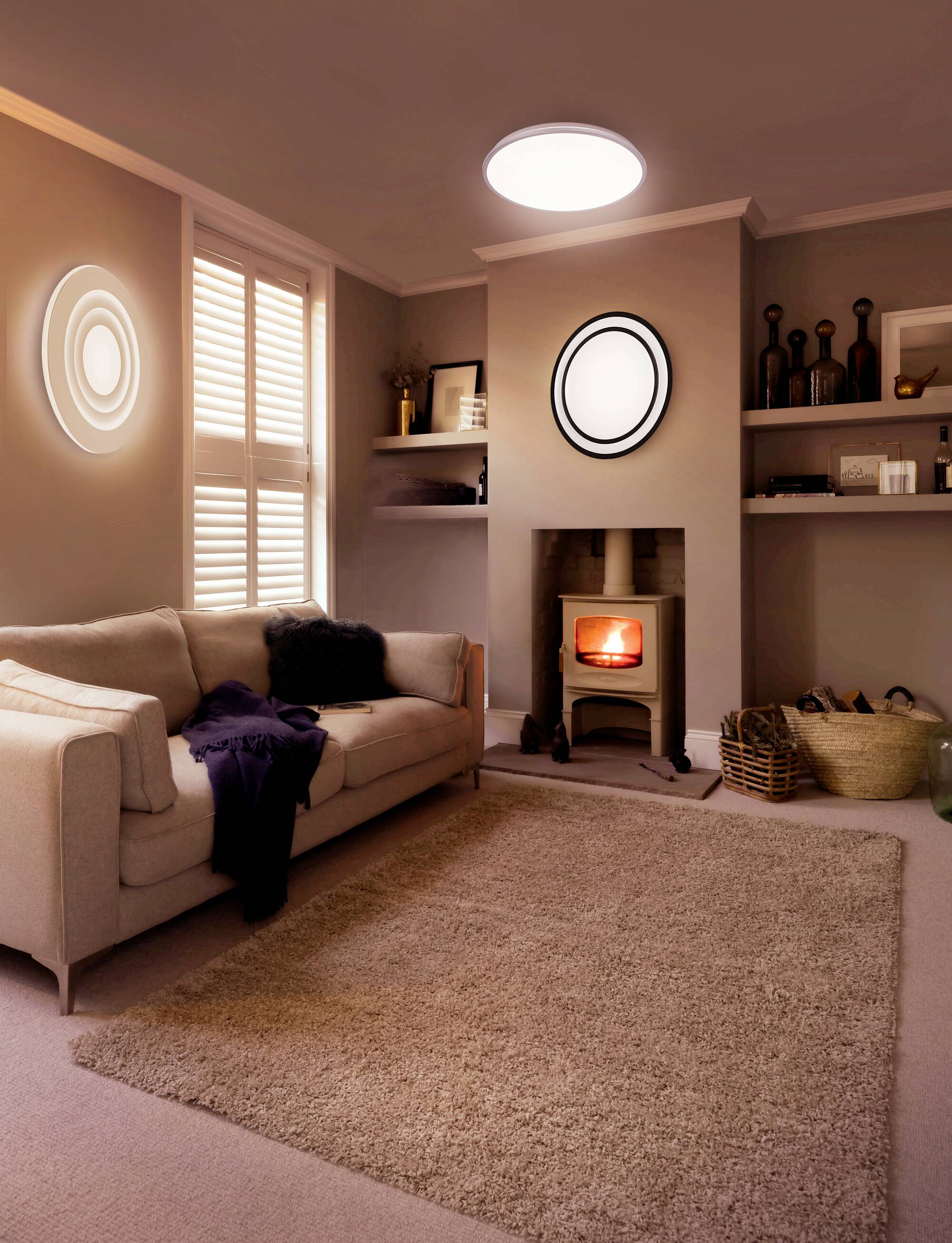 LEDVANCE SPOT SURFACE ROUND 4058075758629 Aufbauleuchte GU10 Schwarz