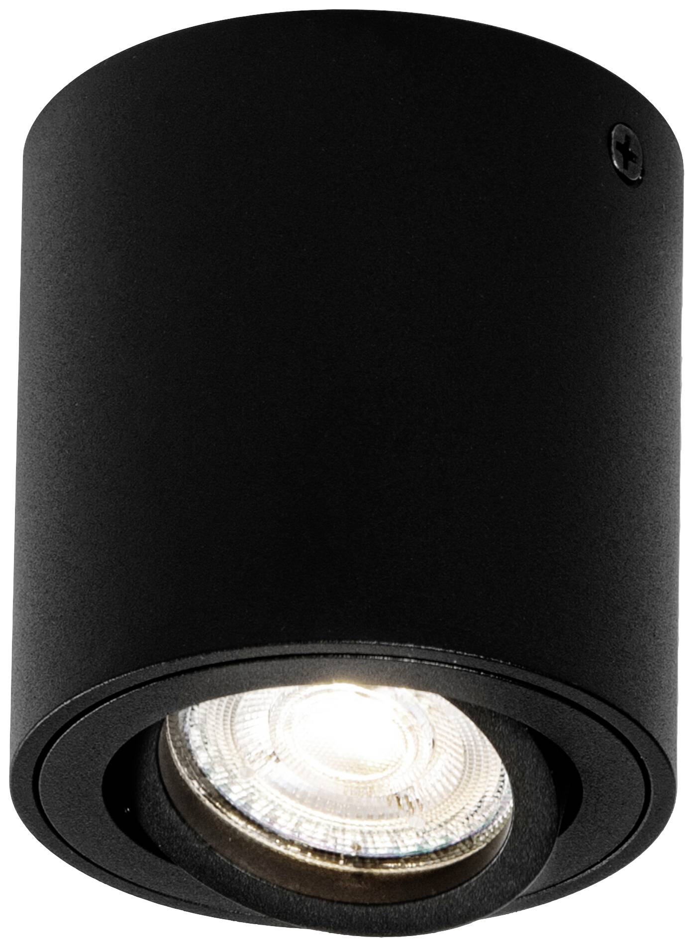 LEDVANCE SPOT SURFACE ROUND 4058075758629 Aufbauleuchte GU10 Schwarz