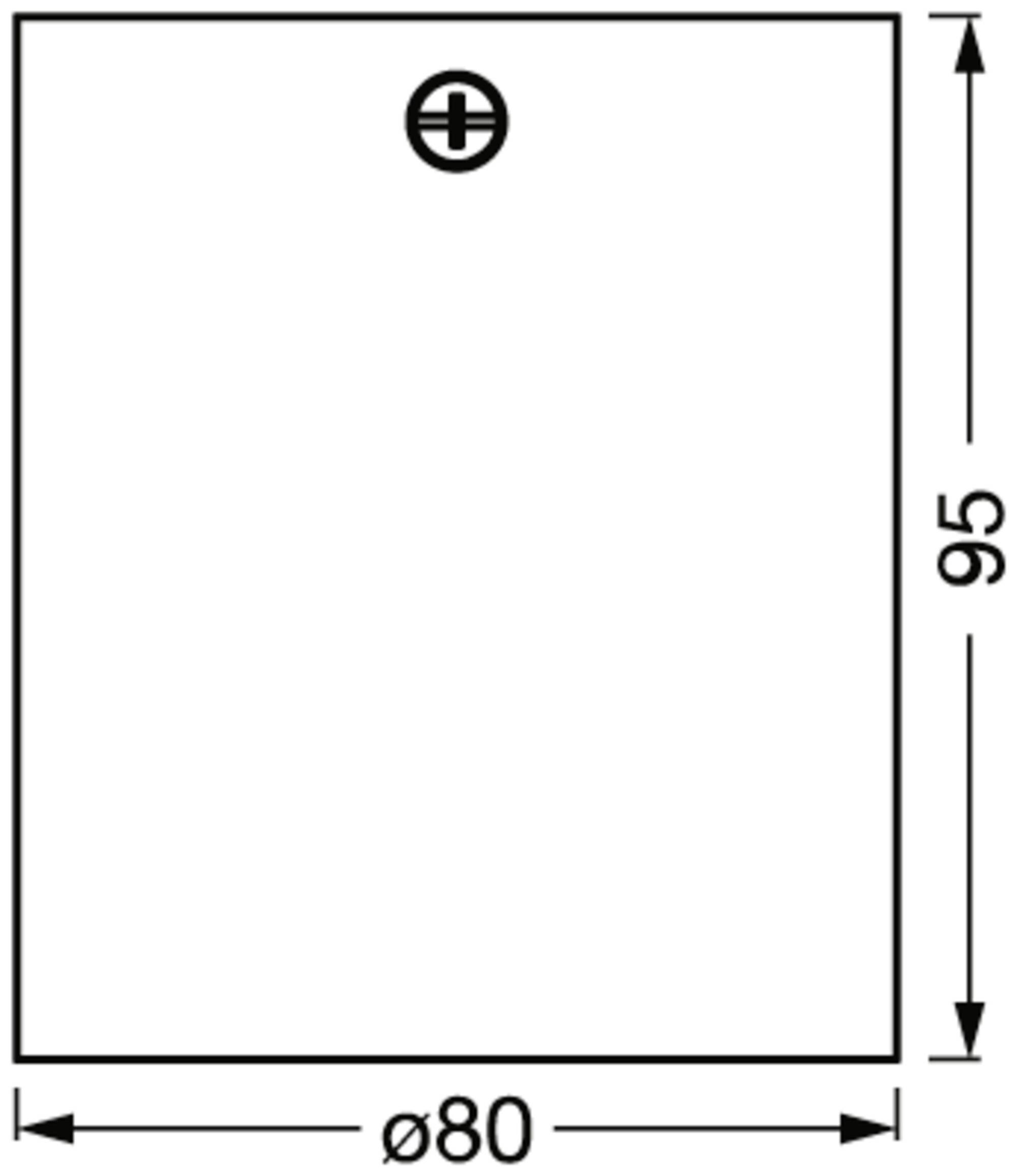 LEDVANCE SPOT SURFACE ROUND 4058075758629 Aufbauleuchte GU10 Schwarz