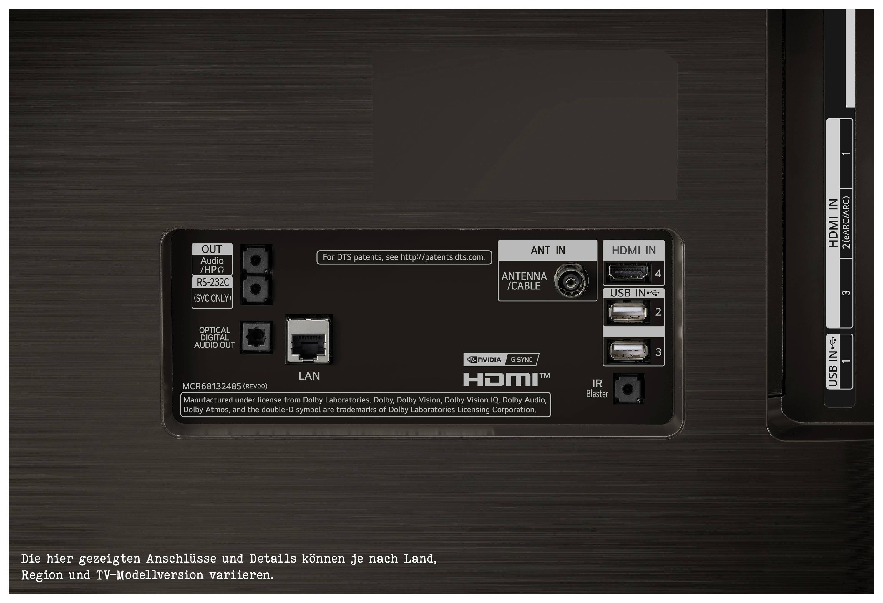 LG Electronics OLED48C47LA 4K OLED evo TV OLED-TV 121 cm 48 Zoll EEK G (A - G) CI+, DVB-C, DVB-S2, DVB-T2, Smart TV, UHD, WLAN Schwarz