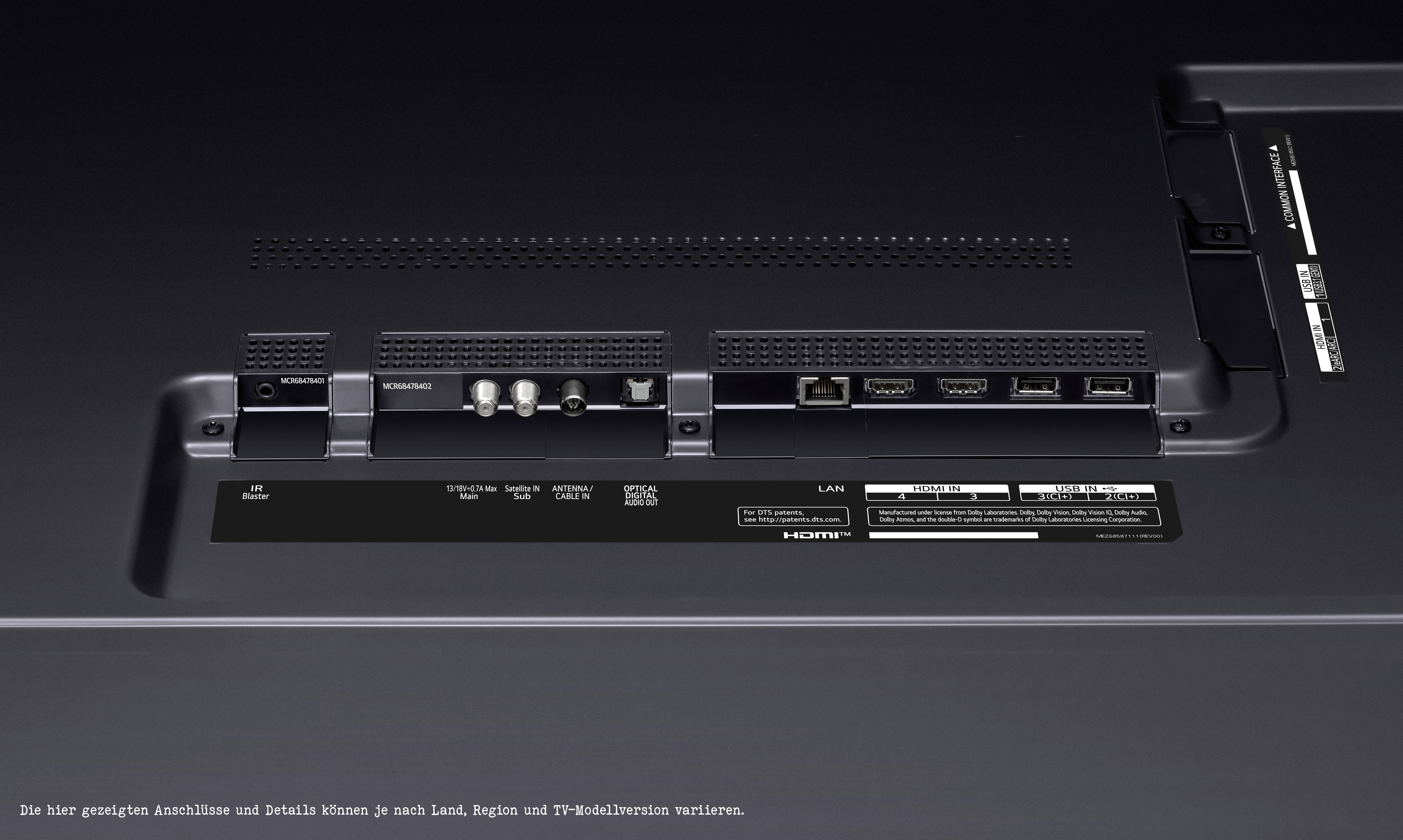 LG Electronics 86QNED99T9B 8K QNED MiniLED LED-TV 218cm 86 Zoll EEK G (A - G) 8K, CI+, DVB-C, DVB-S2, DVB-T2, Nano Cell, Smart TV