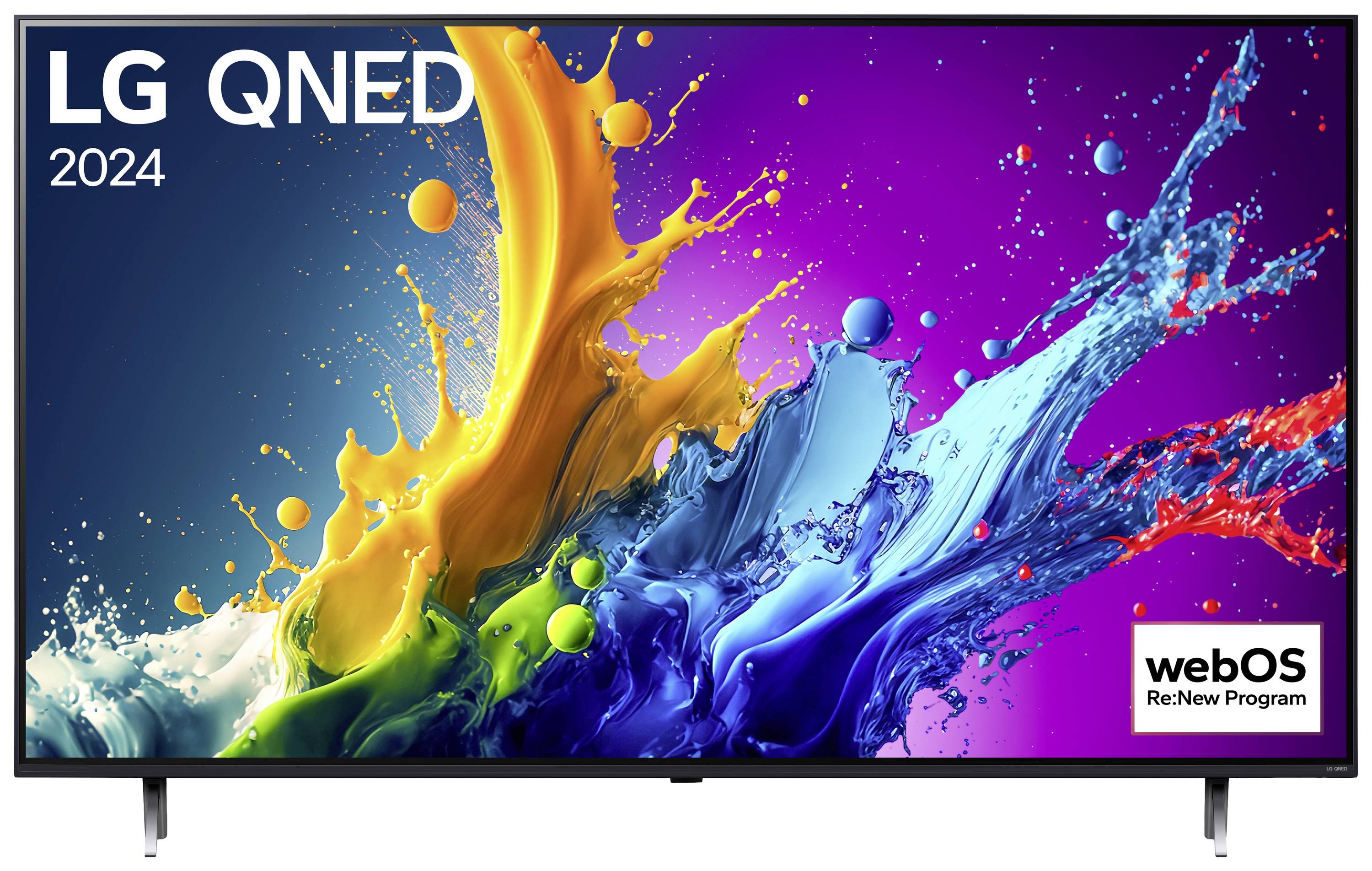 LG Electronics 75QNED80T6A 4K QNED LED-TV 190 cm 75 Zoll EEK E (A - G) CI+, DVB-C, DVB-S2, DVB-T2, WLAN, UHD, Smart TV, Nano Cell Schwarz