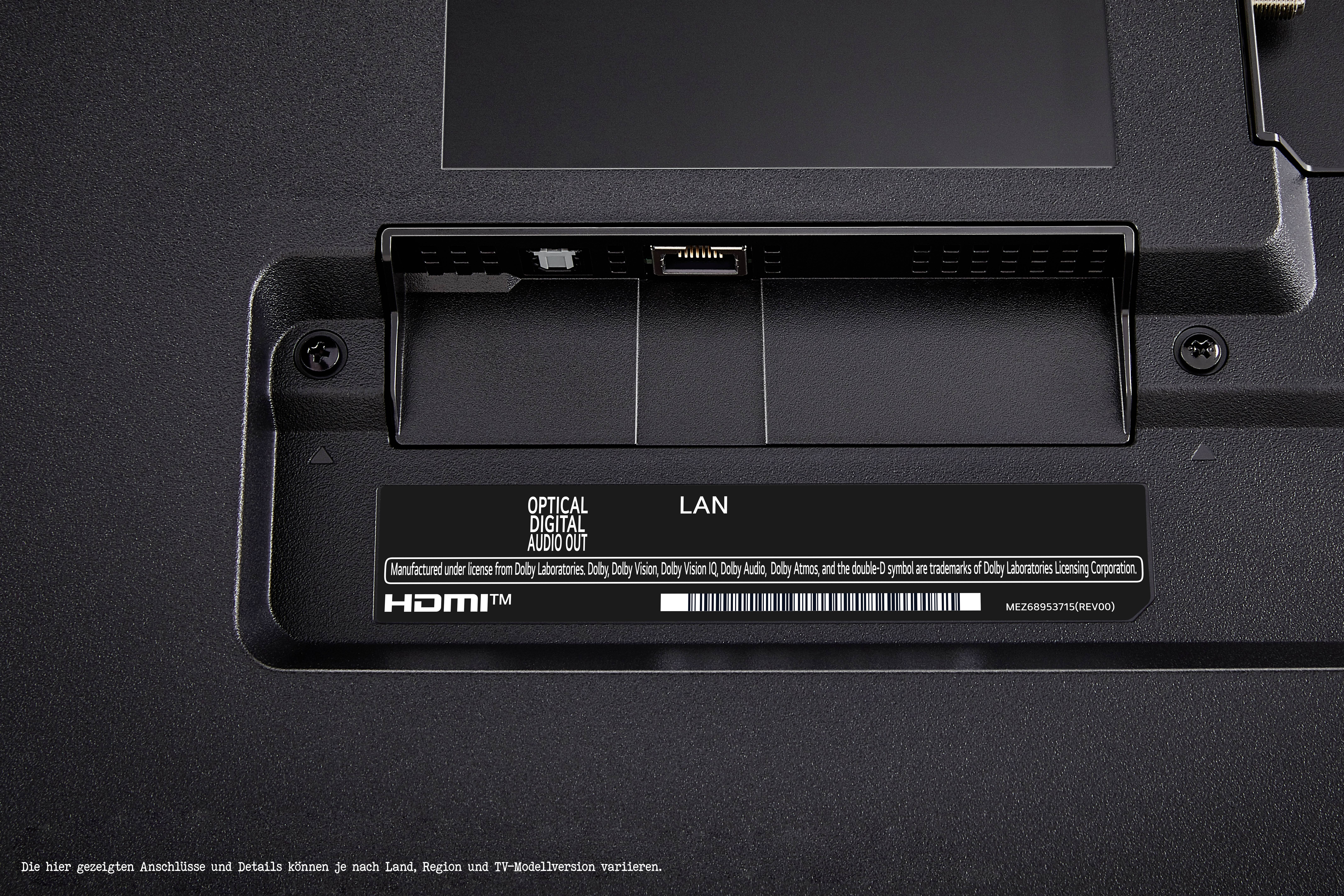 LG Electronics 65QNED80T6A 4K QNED LED-TV 165cm 65 Zoll EEK E (A - G) CI+, DVB-C, DVB-S2, DVB-T2, WLAN, UHD, Smart TV, Nano Cell