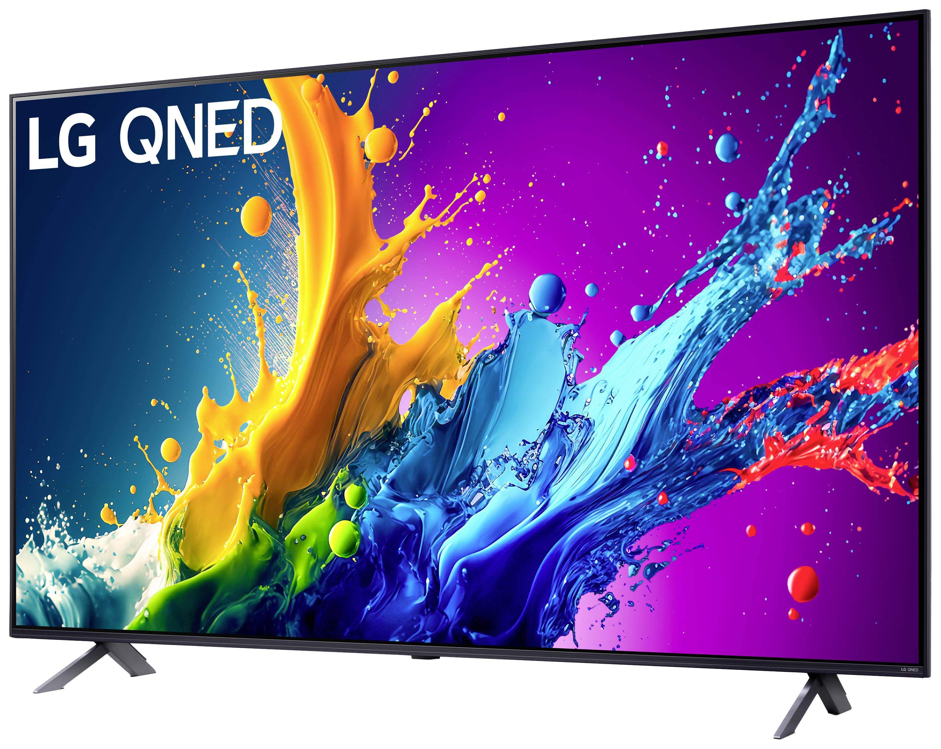LG Electronics 43QNED80T6A 4K QNED LED-TV 109 cm 43 Zoll EEK G (A - G) CI+, DVB-C, DVB-S2, DVB-T2, WLAN, UHD, Smart TV, Nano Cell Schwarz