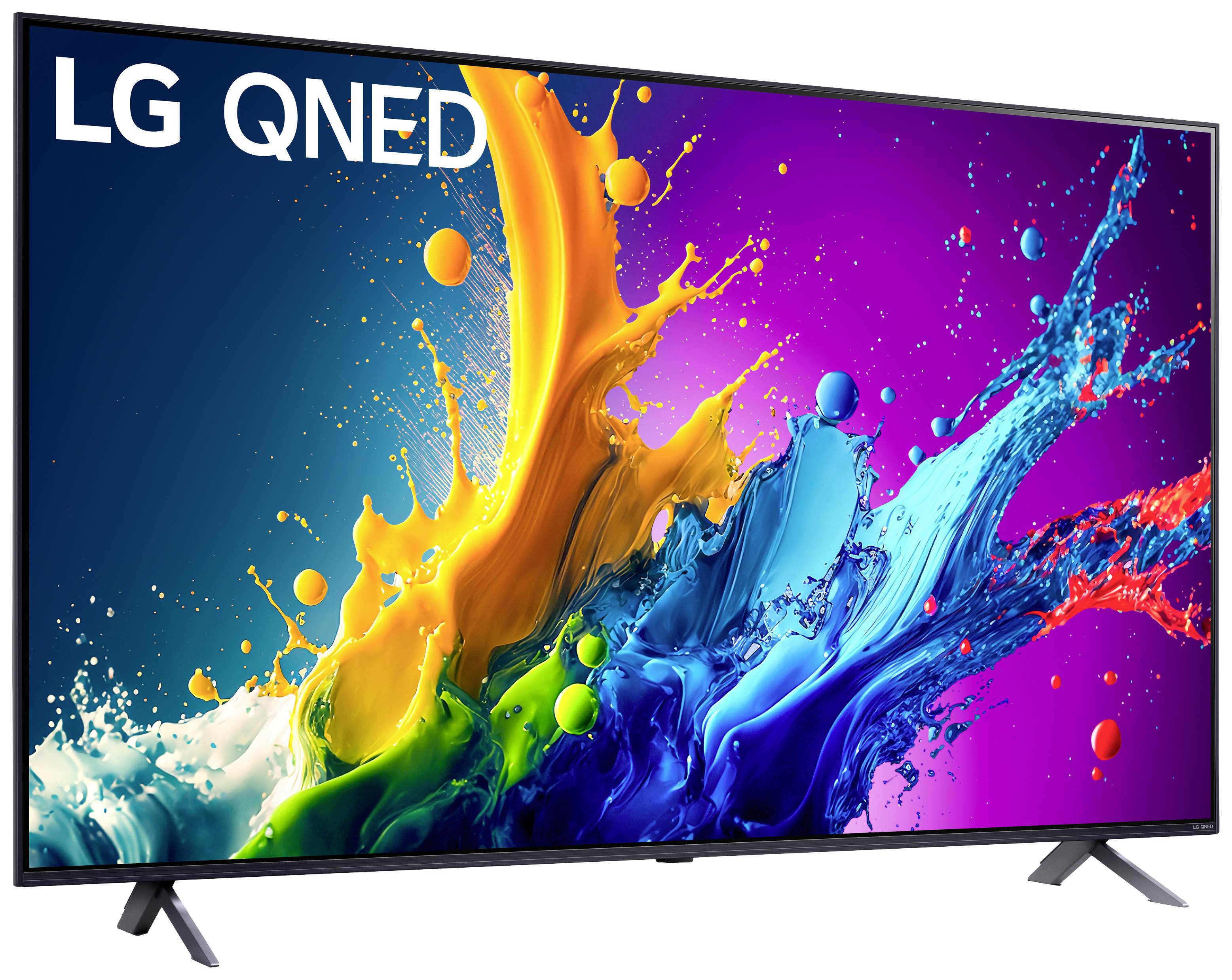 LG Electronics 43QNED80T6A 4K QNED LED-TV 109 cm 43 Zoll EEK G (A - G) CI+, DVB-C, DVB-S2, DVB-T2, WLAN, UHD, Smart TV, Nano Cell Schwarz