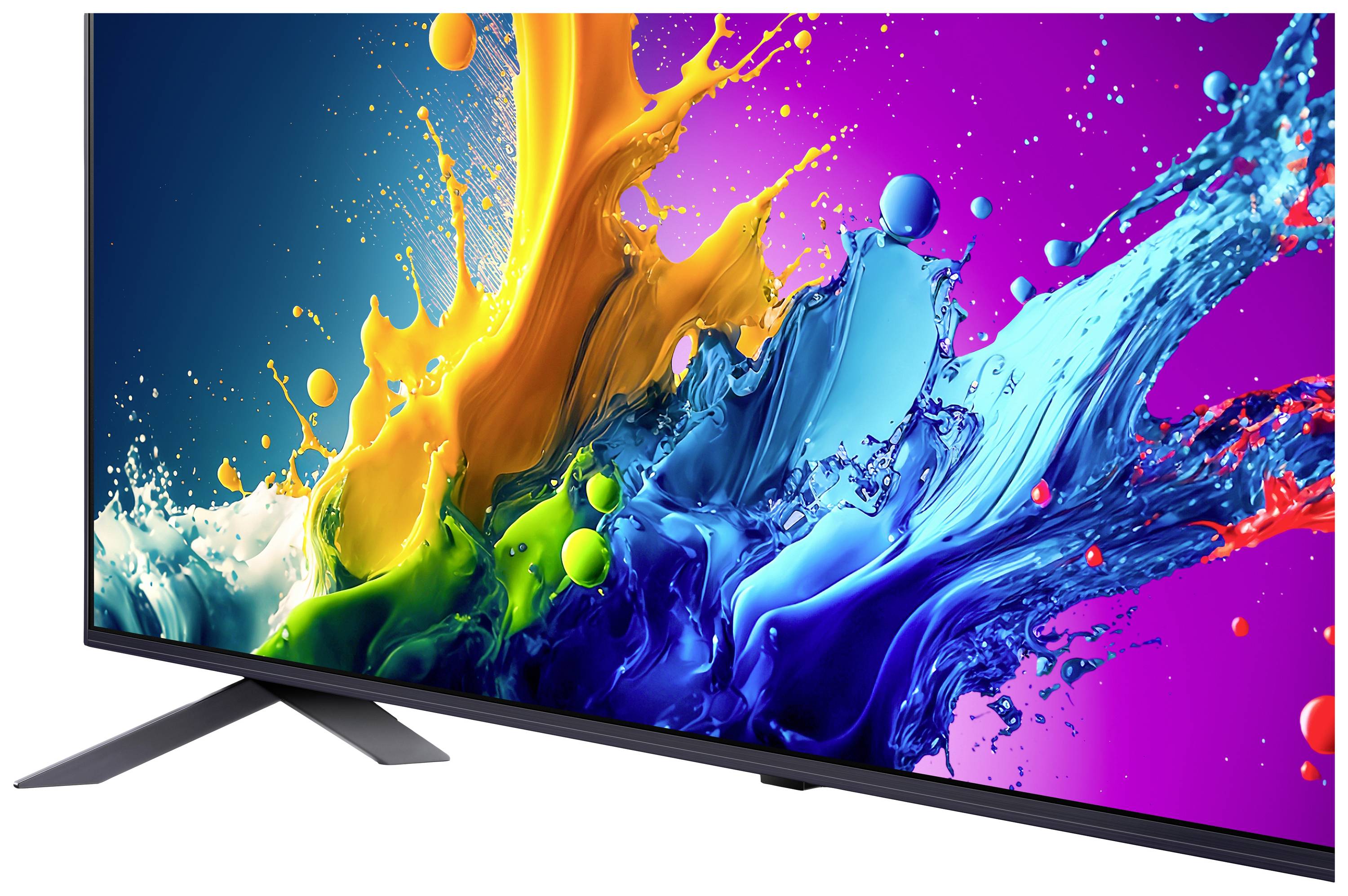 LG Electronics 43QNED80T6A 4K QNED LED-TV 109 cm 43 Zoll EEK G (A - G) CI+, DVB-C, DVB-S2, DVB-T2, WLAN, UHD, Smart TV, Nano Cell Schwarz