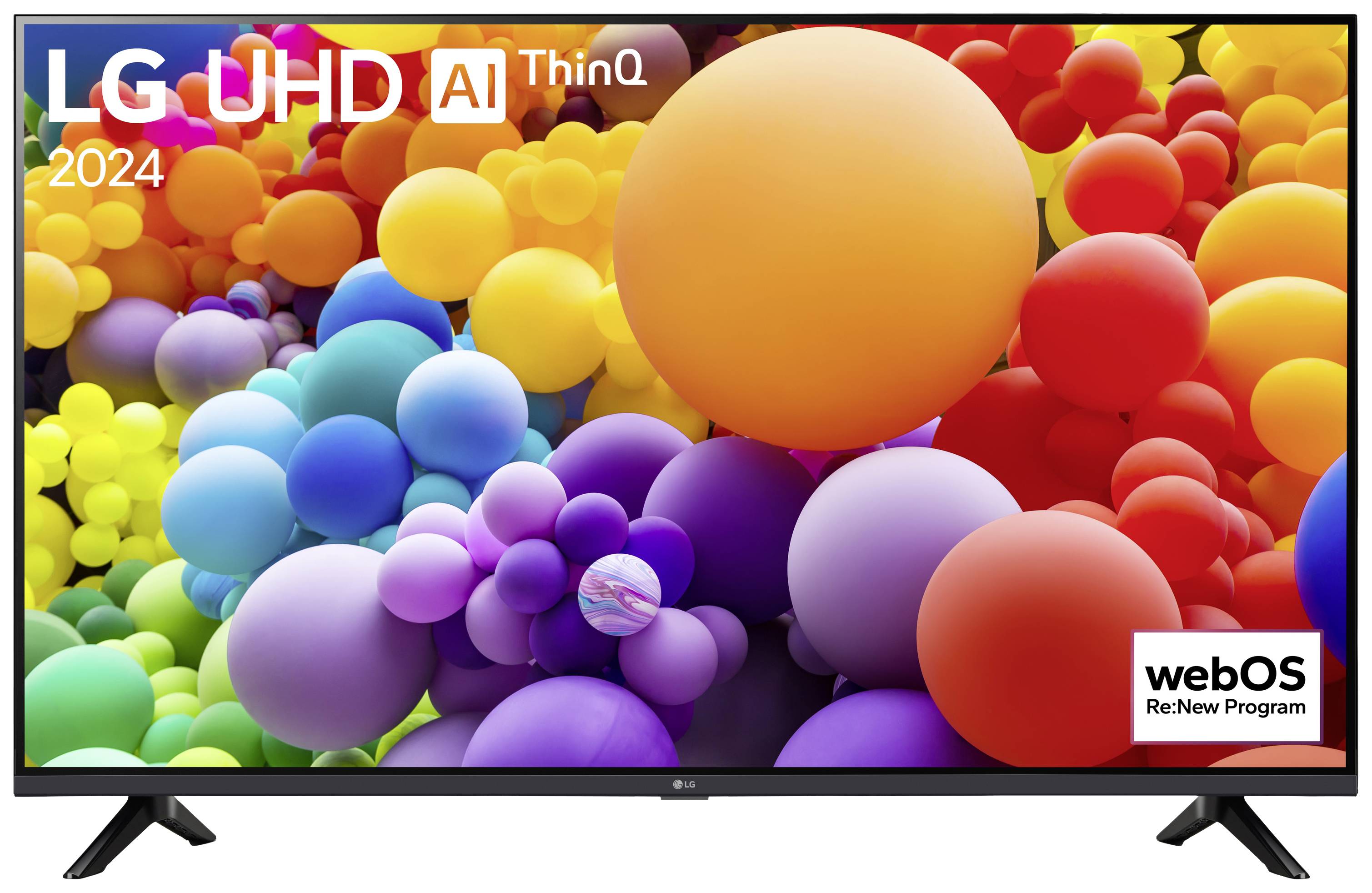LG Electronics 55UT73006LA 4K UHD LCD-TV 139 cm 55 Zoll EEK G (A - G) CI+, DVB-C, DVB-S2, DVB-T2, WLAN, UHD, Smart TV Schwarz