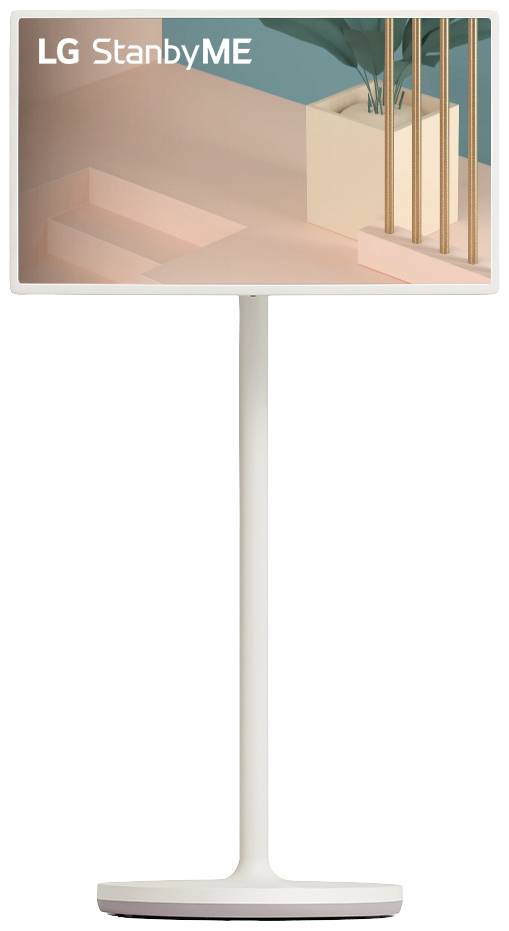 LG Electronics Lifestyle TV StanbyME 27ART10AKPL LED-TV 68cm 27 Zoll EEK E (A - G) CI+, Full HD, WLAN, Smart TV Weiß