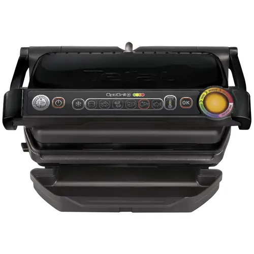 Tefal GC7128 OptiGrill+ Schwarz Elektro, Tisch Kontaktgrill Grillfunktion, Antihaftbeschichtung, Kontrollleuchte Schwarz Tefal GC7128 OptiGrill+ Schwarz Elektro, Tisch Kontaktgrill Grillfunktion, Antihaftbeschichtung, Kontrollleuchte Schwarz