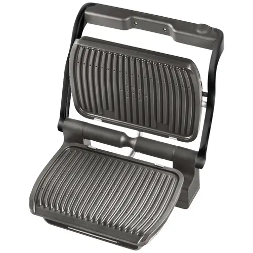 Tefal GC7128 OptiGrill+ Schwarz Elektro, Tisch Kontaktgrill Grillfunktion, Antihaftbeschichtung, Kontrollleuchte Schwarz Tefal GC7128 OptiGrill+ Schwarz Elektro, Tisch Kontaktgrill Grillfunktion, Antihaftbeschichtung, Kontrollleuchte Schwarz