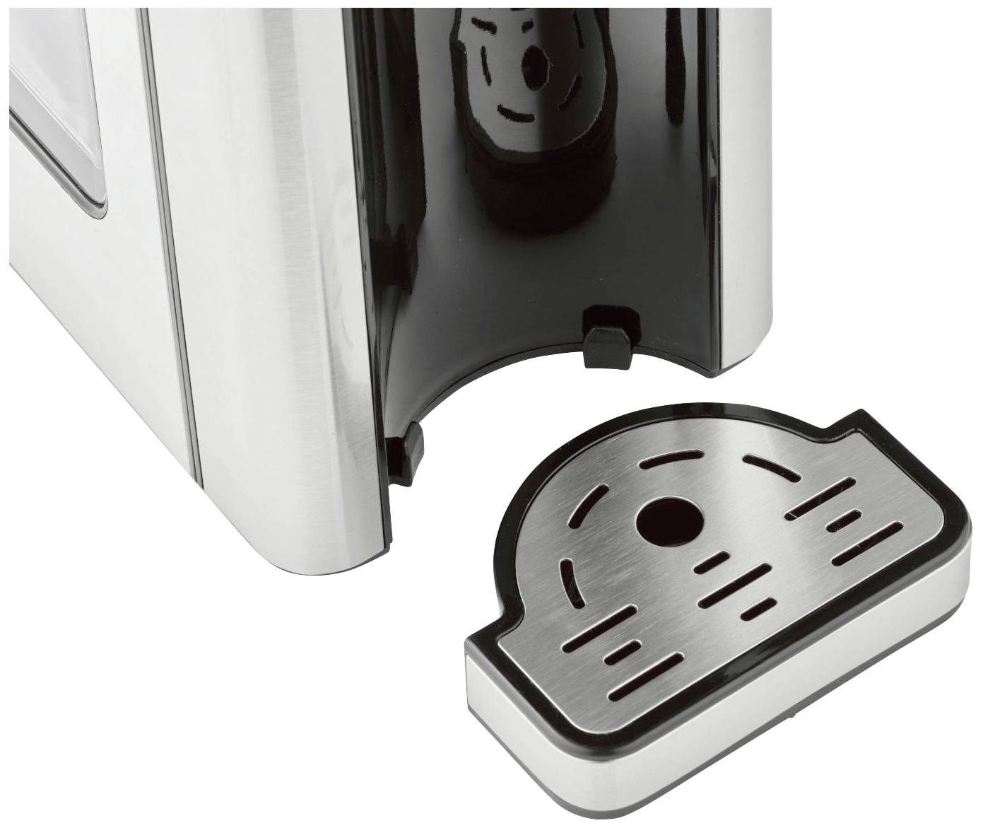 CASO HW 660 Heißwasserspender Edelstahl, Schwarz Fassungsvermögen: 2.7l